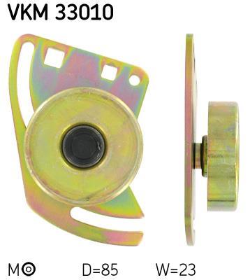 Rolo tensor da correia trapezoidal estriada SKF ref. VKM 33010